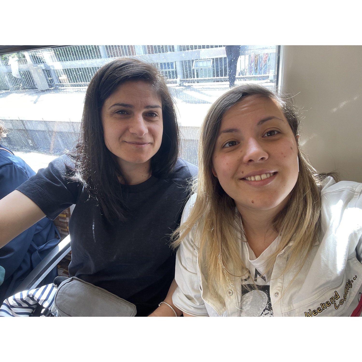 On the train
