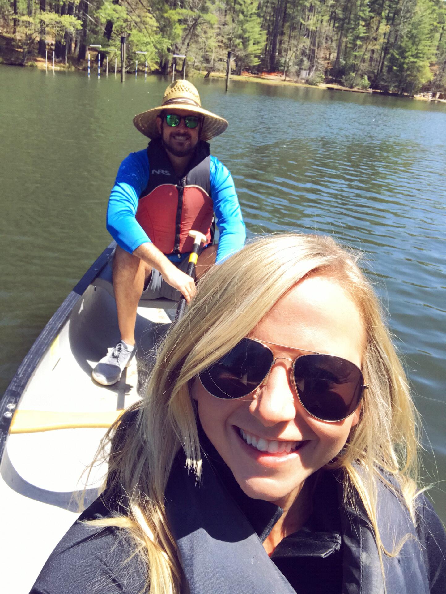 Discovered canoeing together is not a good idea for a relationship.