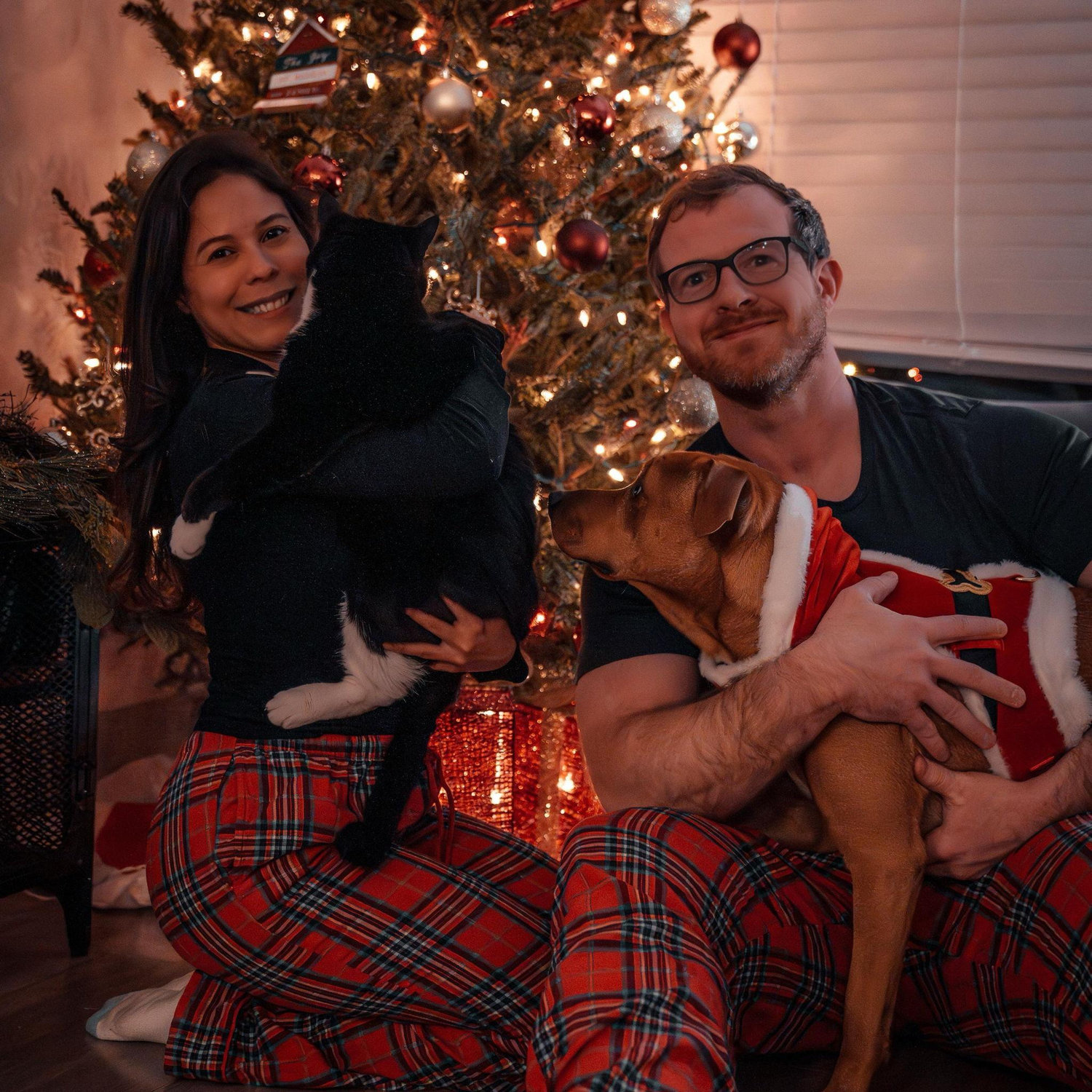 our first family christmas photo