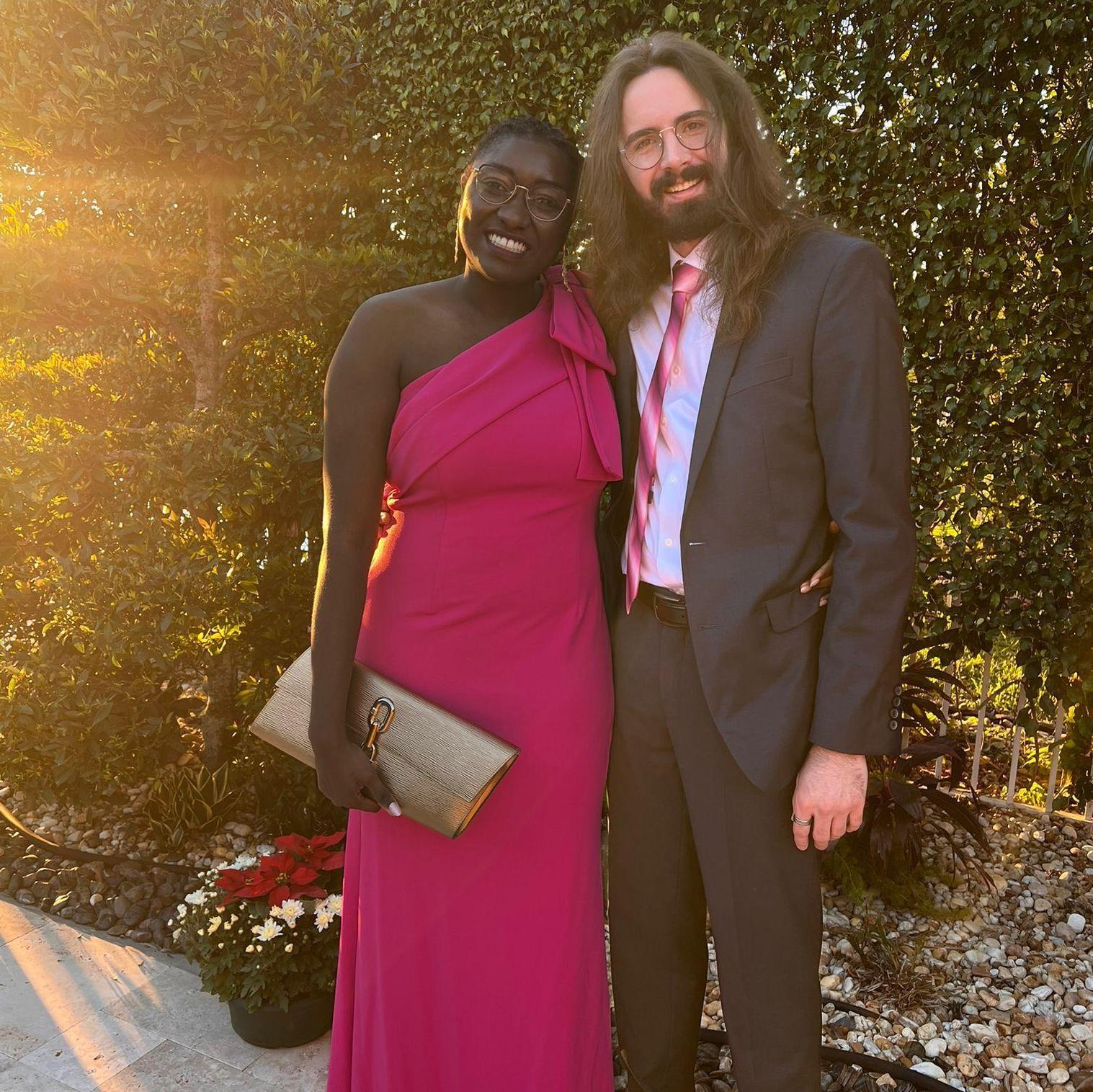 Attending a wedding