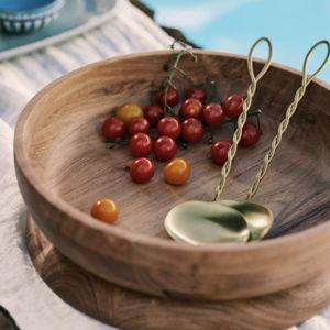 The Mediterranean Dish Wood Serving Bowl