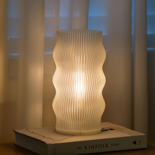 Yuji Table Lamp with Dimmable Warm LED Bulb
