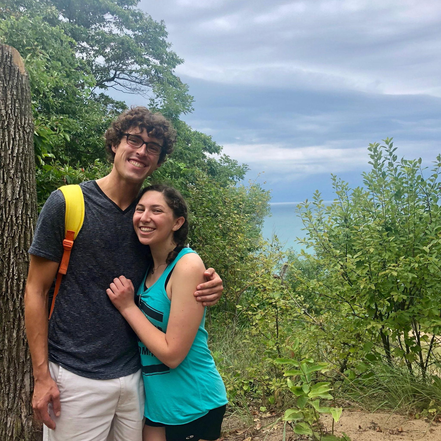 At the Indiana Dunes on Labor Day Weekend in 2018.