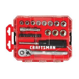 Craftsman 1/4 in. drive Metric 6 Point Mechanic's Tool Set 24 pc