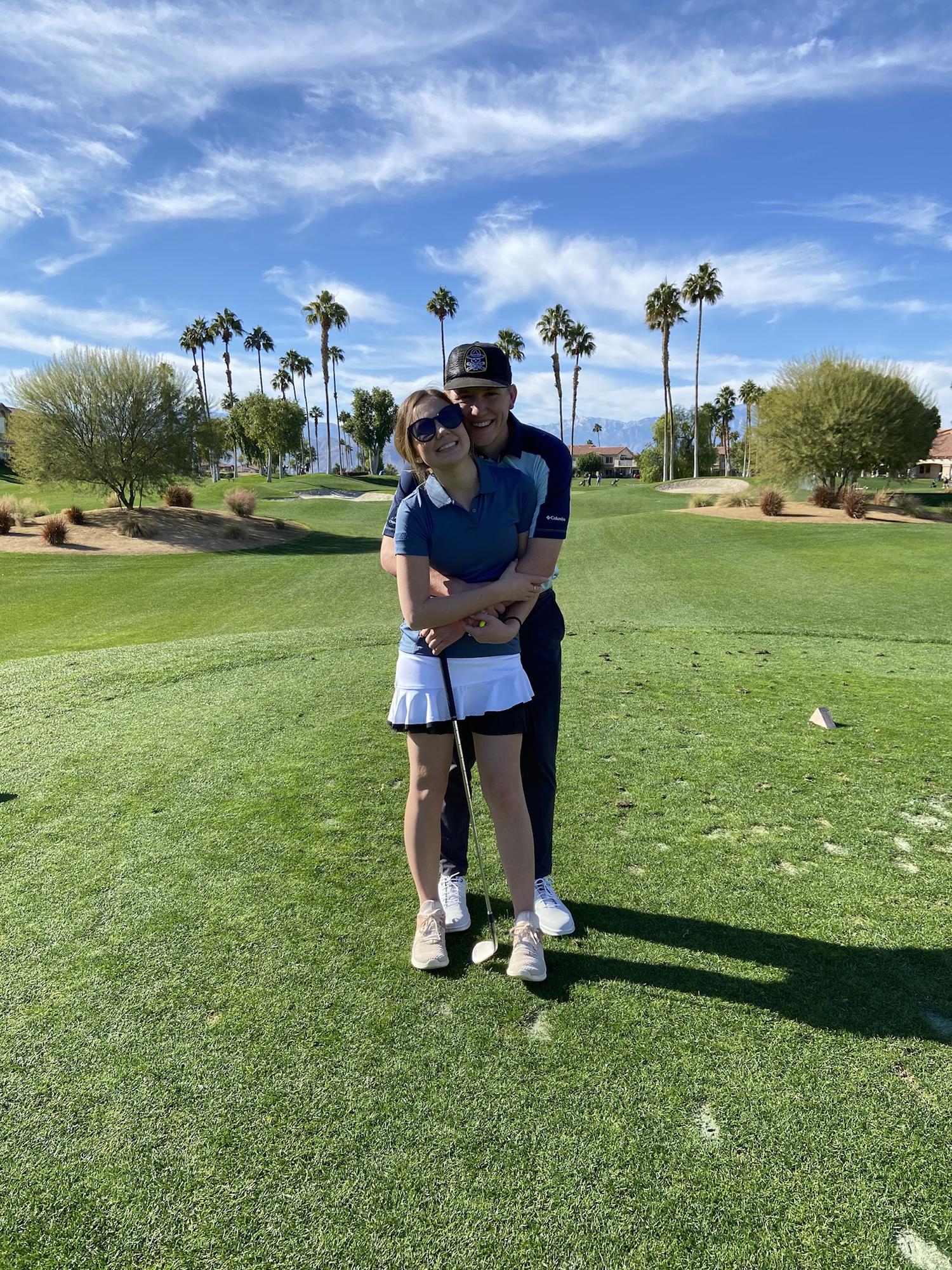 Golfing in Palm Springs! January 2021