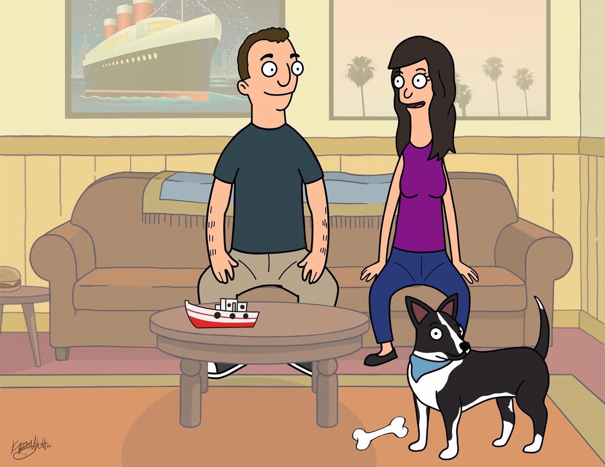 As Bob's Burgers Characters-- a dream for Gina. I LAUUUUVE IT!