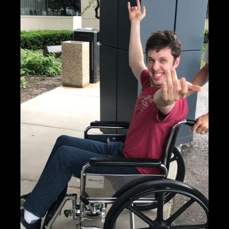 Andrew injured himself yet again, lol
