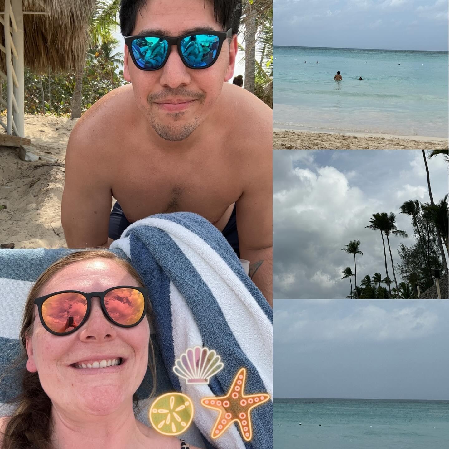 Enjoyed the beach in the Dominican Republic - February 2024
