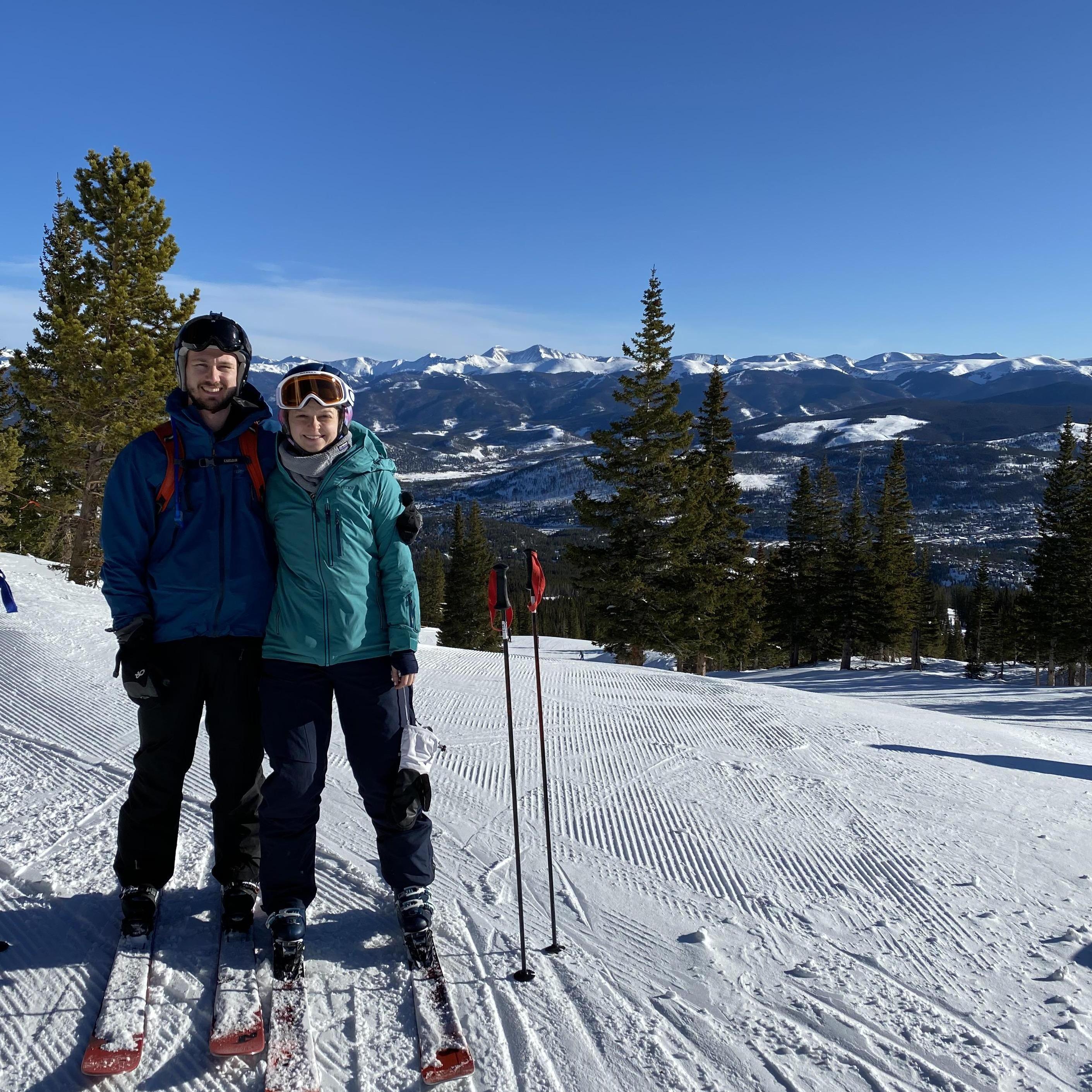 Skiing in Breckenridge, CO - February 2020