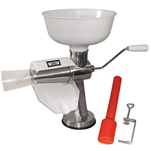 Weston Food Strainer and Sauce Maker for Tomato, Fresh Fruits and Vegetables (07-0801)