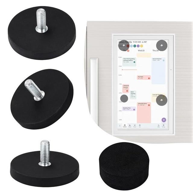 Magnetic Fridge Mount for Skylight 15 Inch Calendar with 3 Neodymium Magnets and1Foam Pad