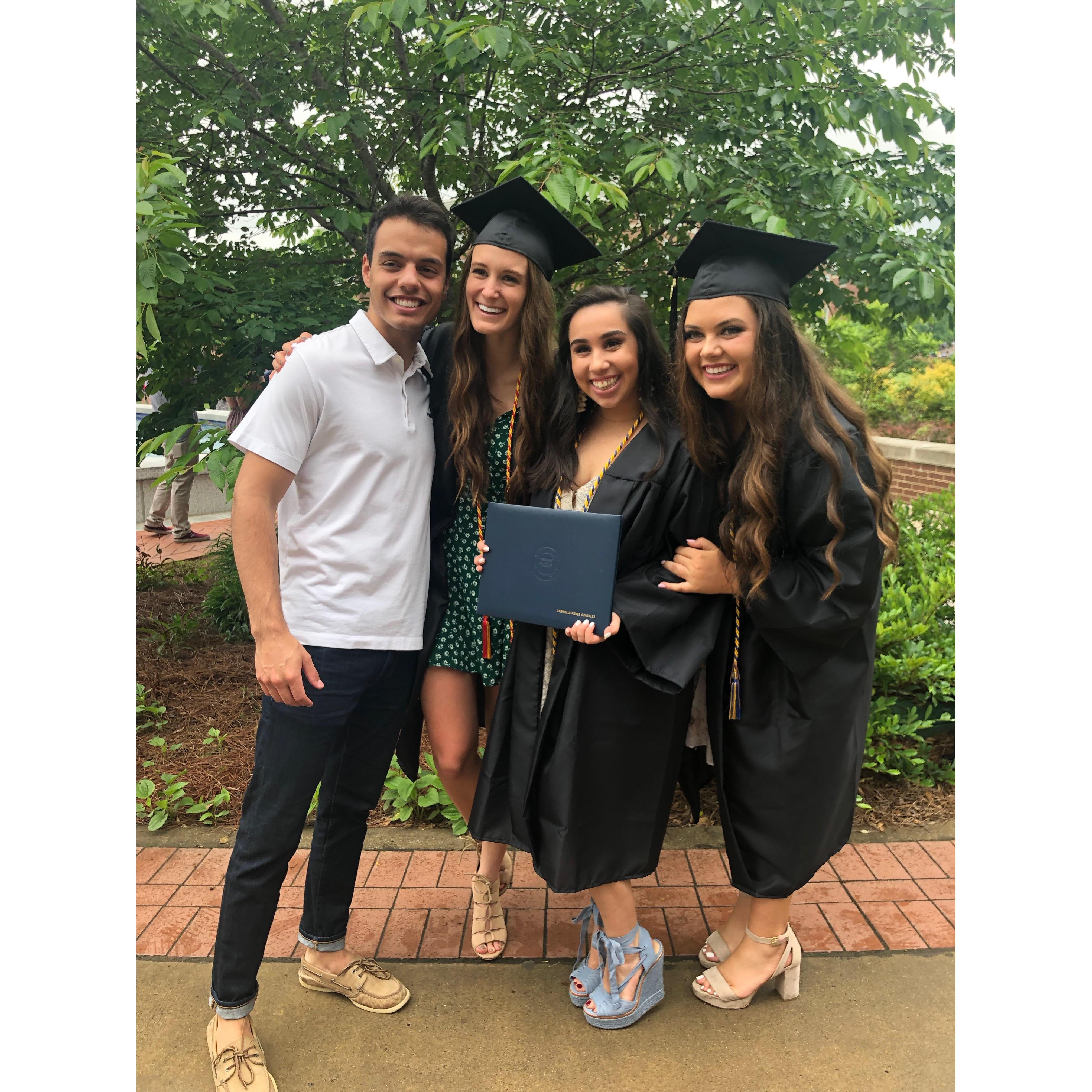 Then a whole lot of trips later to Nashville, when I graduated from Belmont!!