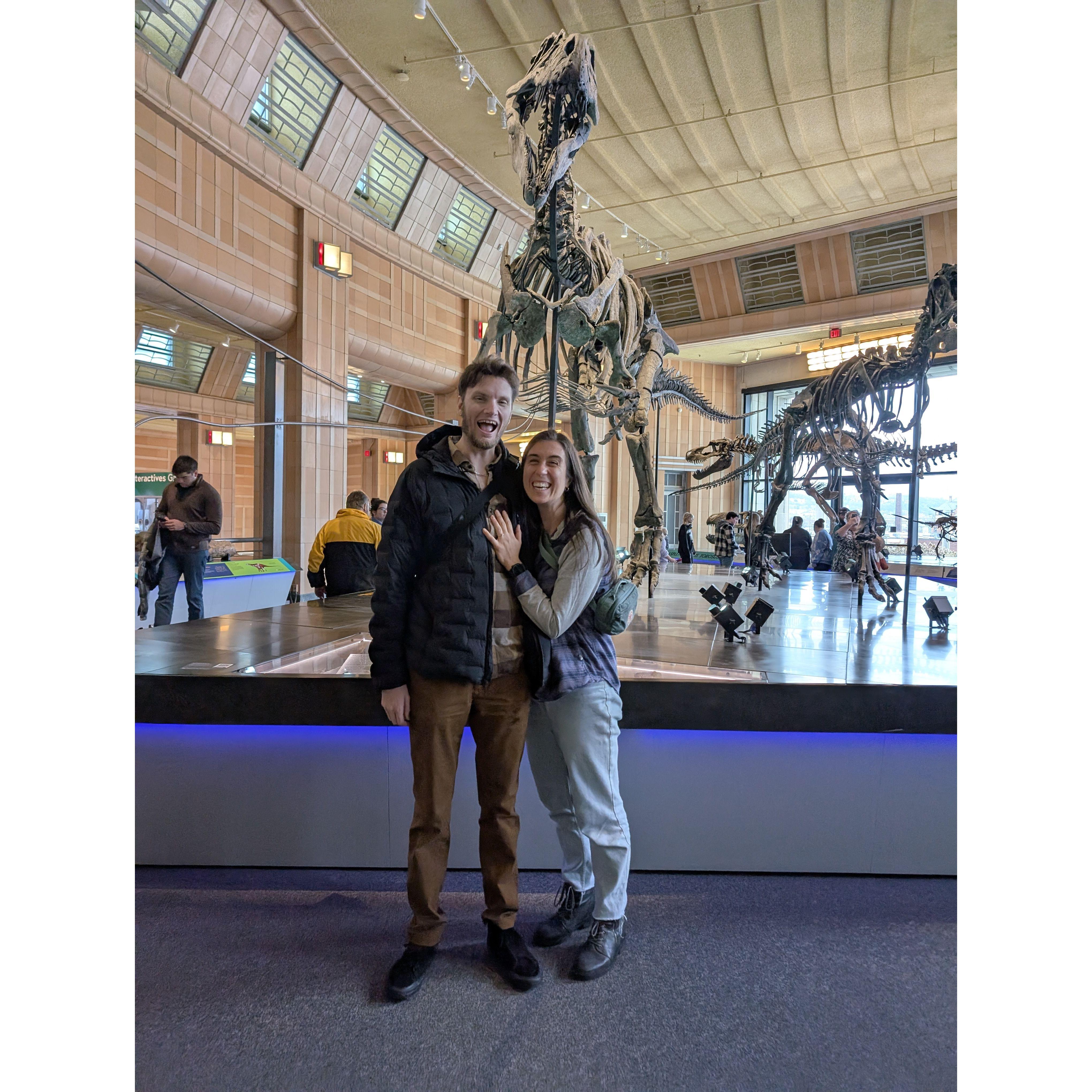 The Cincinatti Natural History Museum in December 2024.