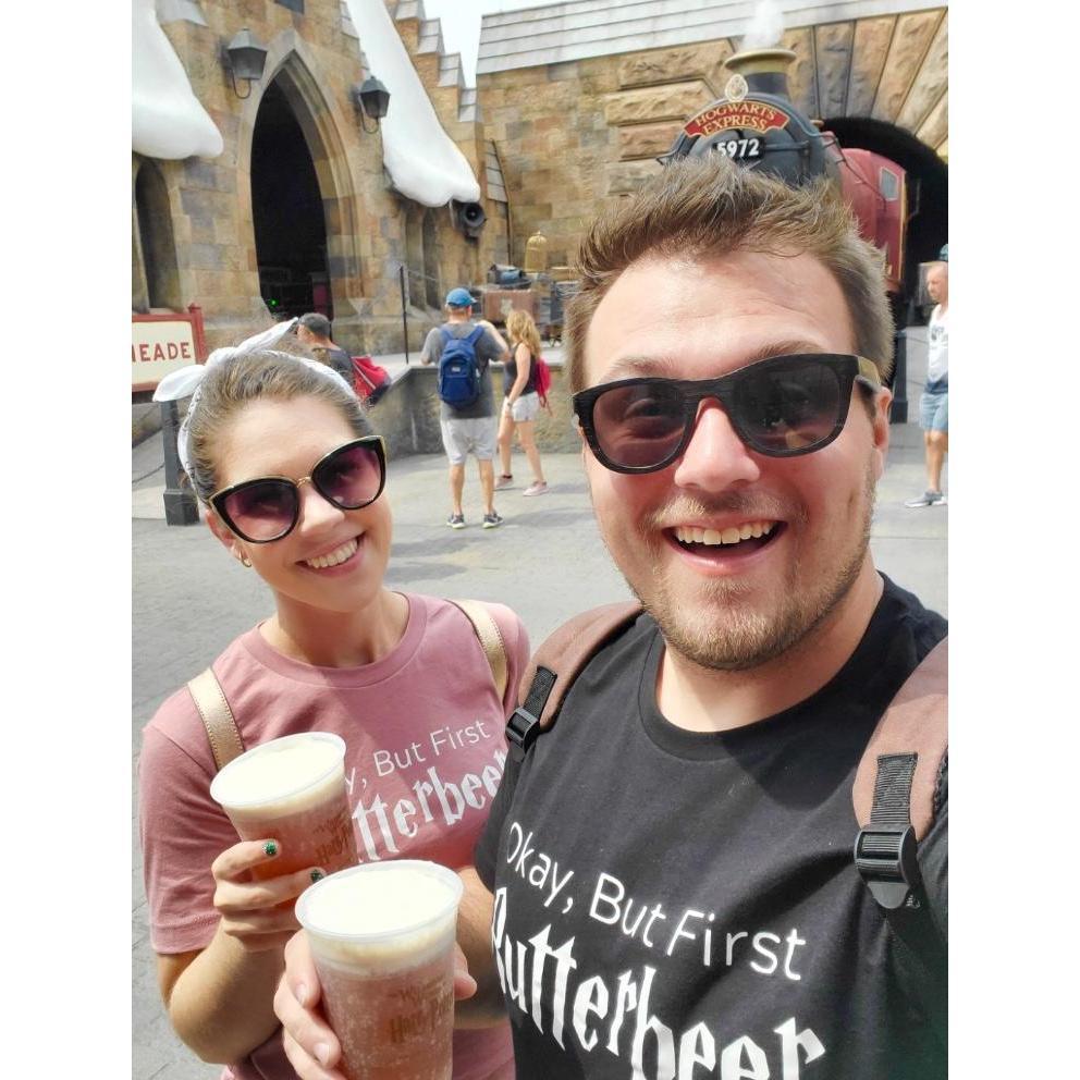 Okay, but first butterbeer... (Universal, September '19)