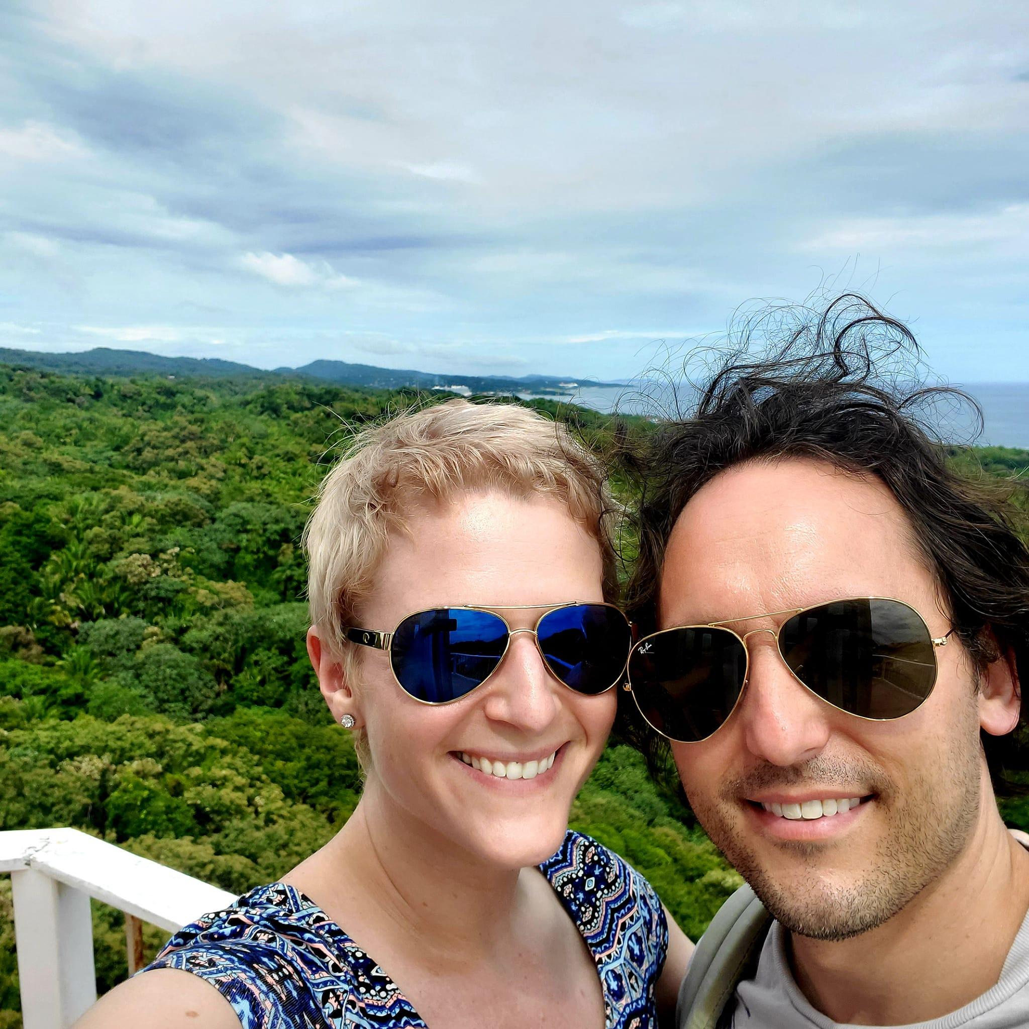 Roatan, Honduras

We ventured up to the top of this lighthouse to check out the view and our bus nearly left without us (it was pulling away).