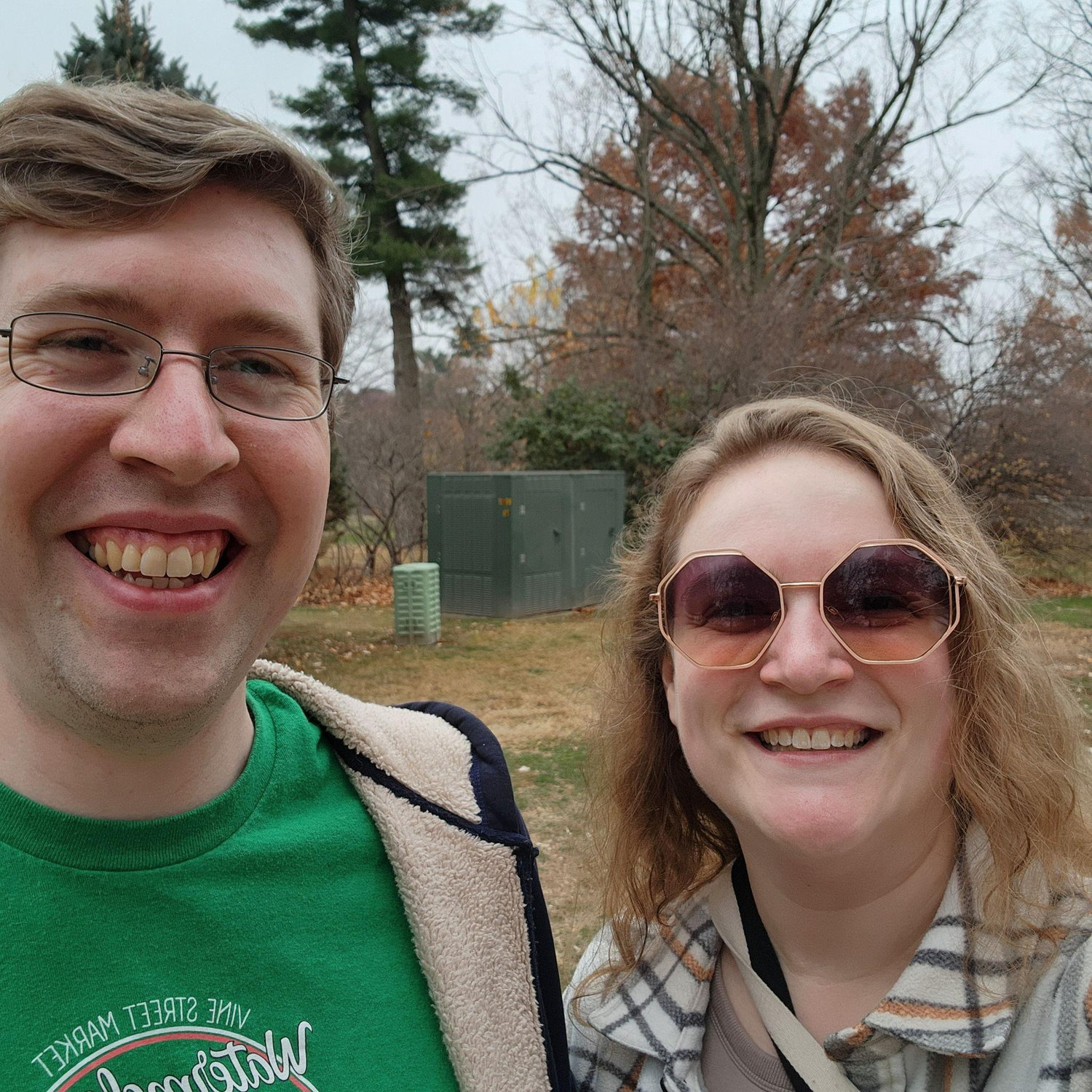 This is the only photo we have from the day we got engaged!