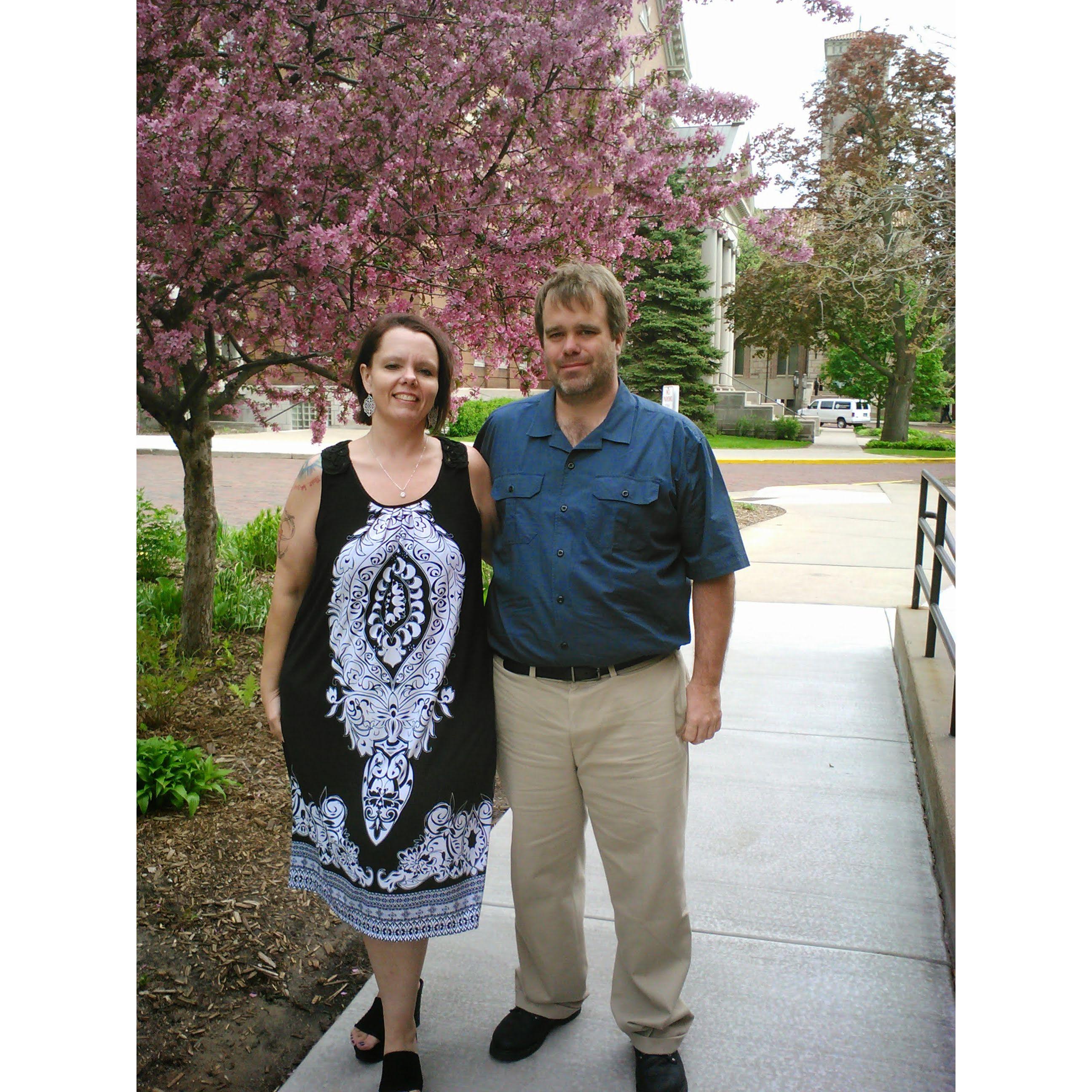 2013 Jennifer's graduation from St. Catherine University