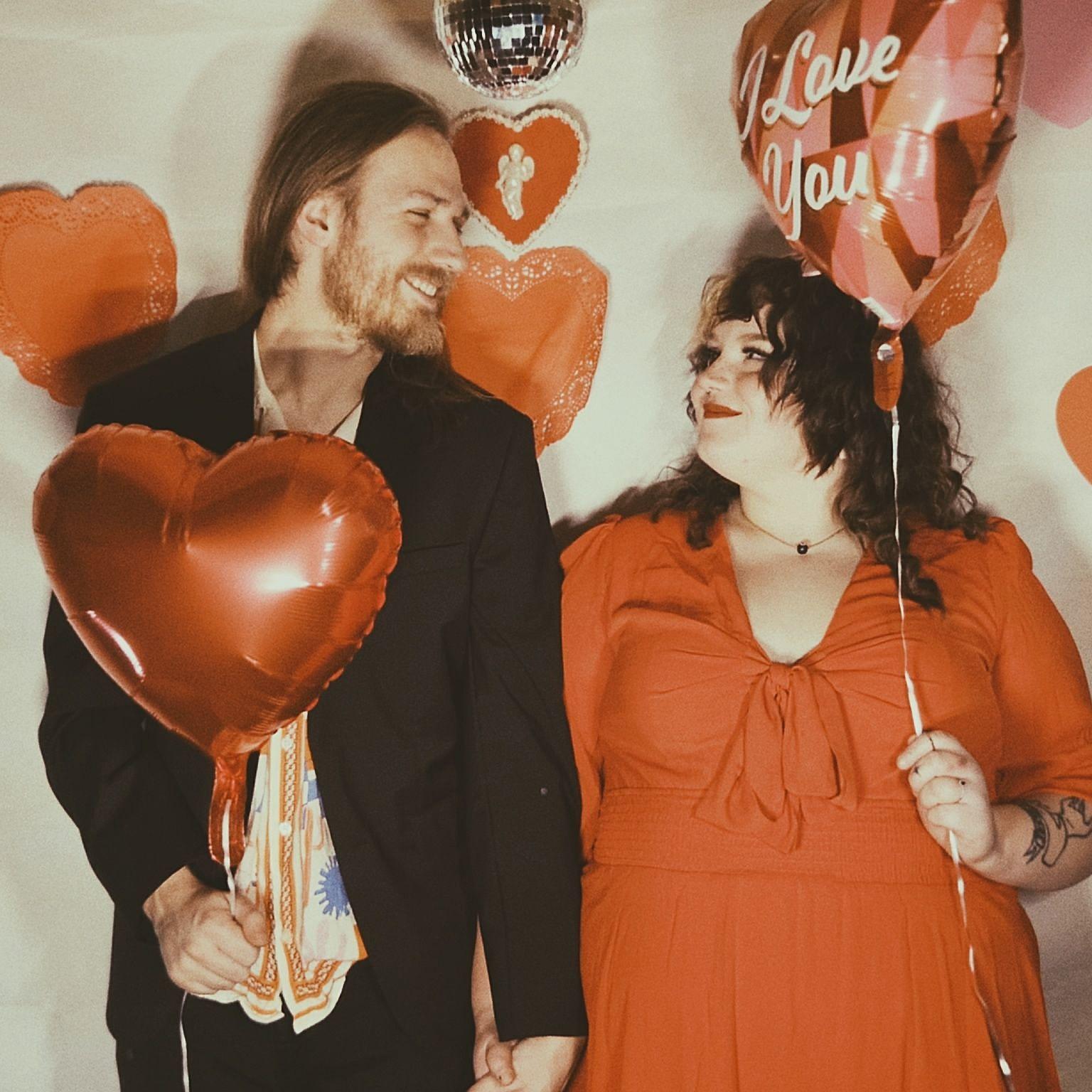 Our first Valentine's Day as an engaged couple.