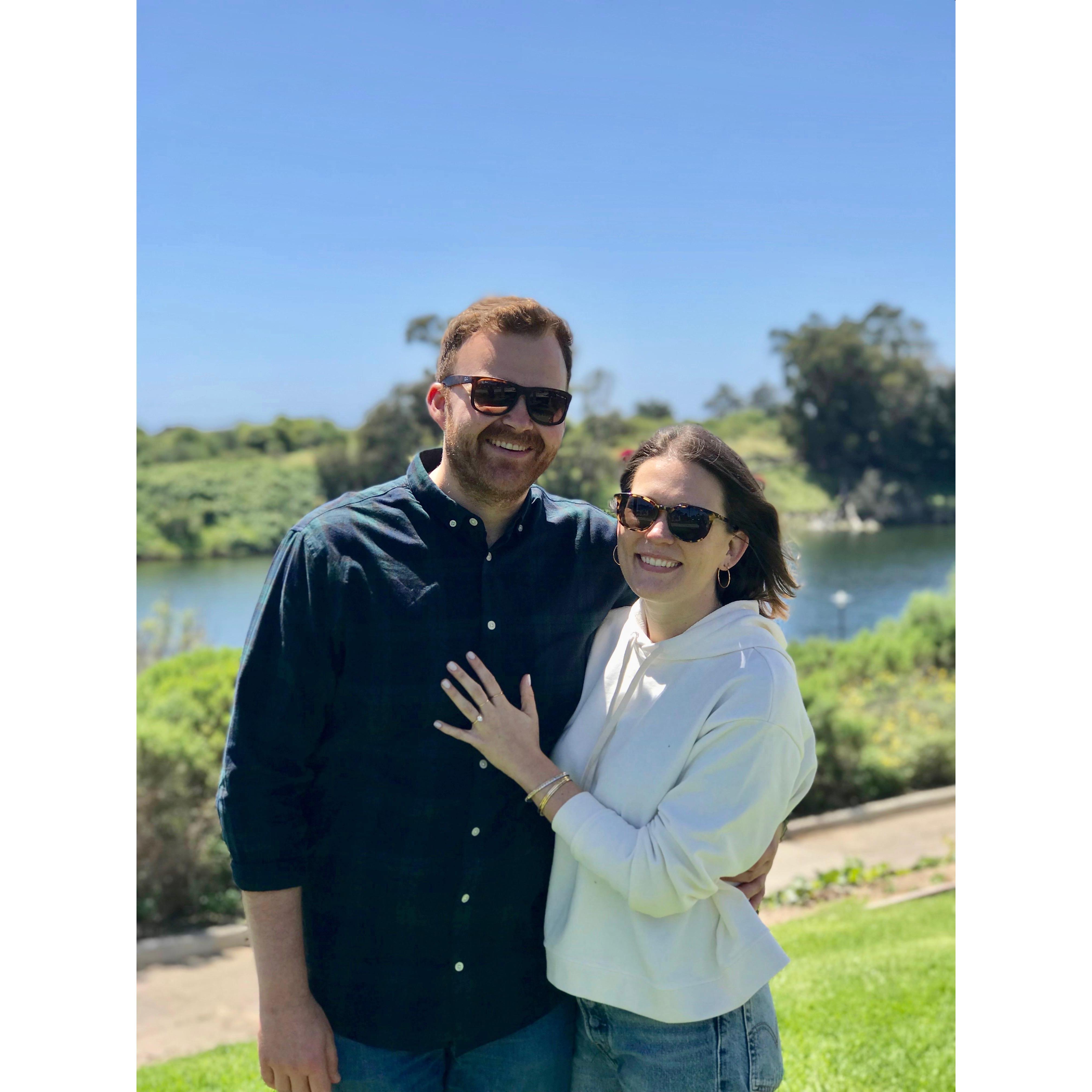 We're engaged!