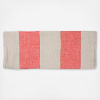 Two-Stripe Linen Tea Towel