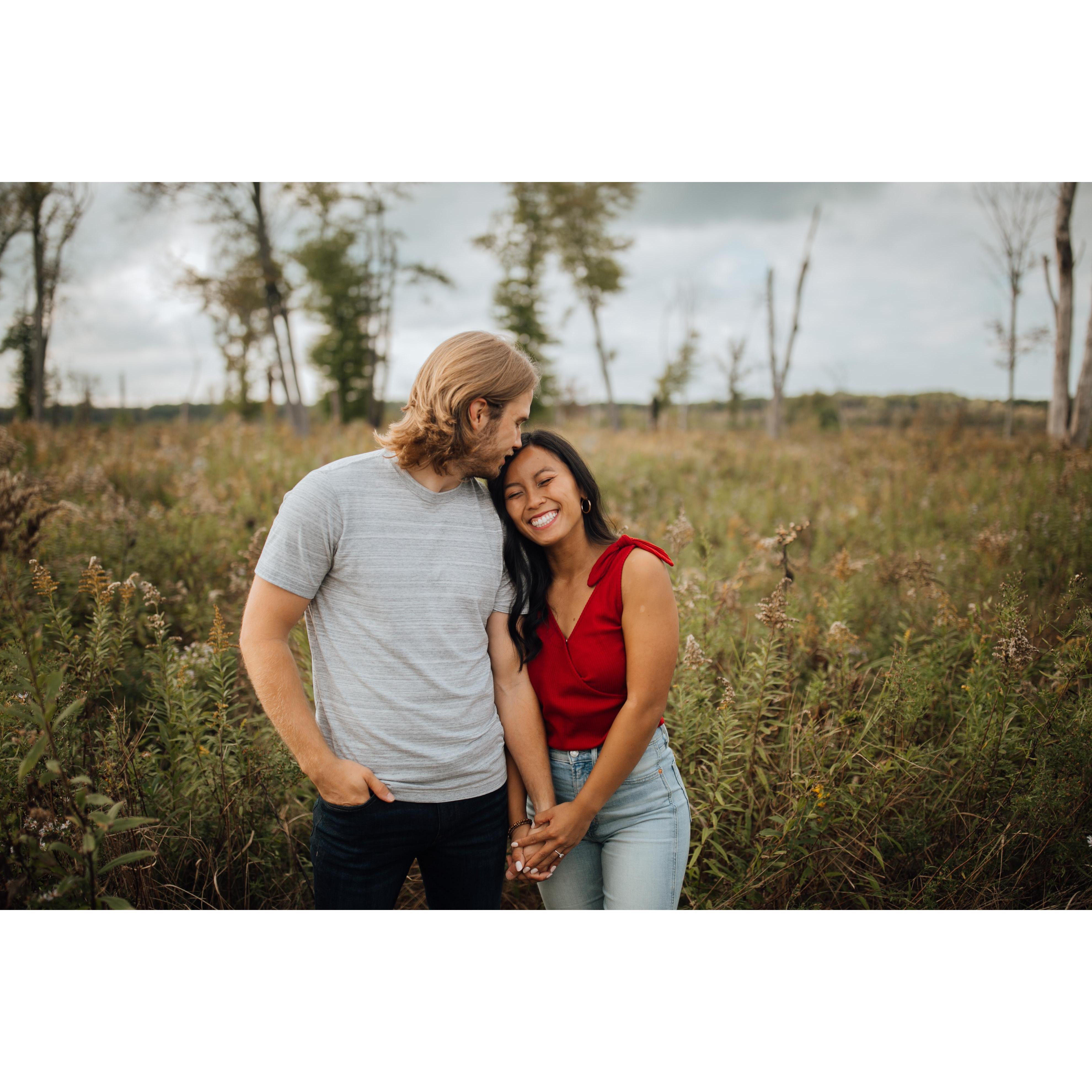 Engagement pictures at the Indiana Dunes National Park! Photos by @TaylorJ