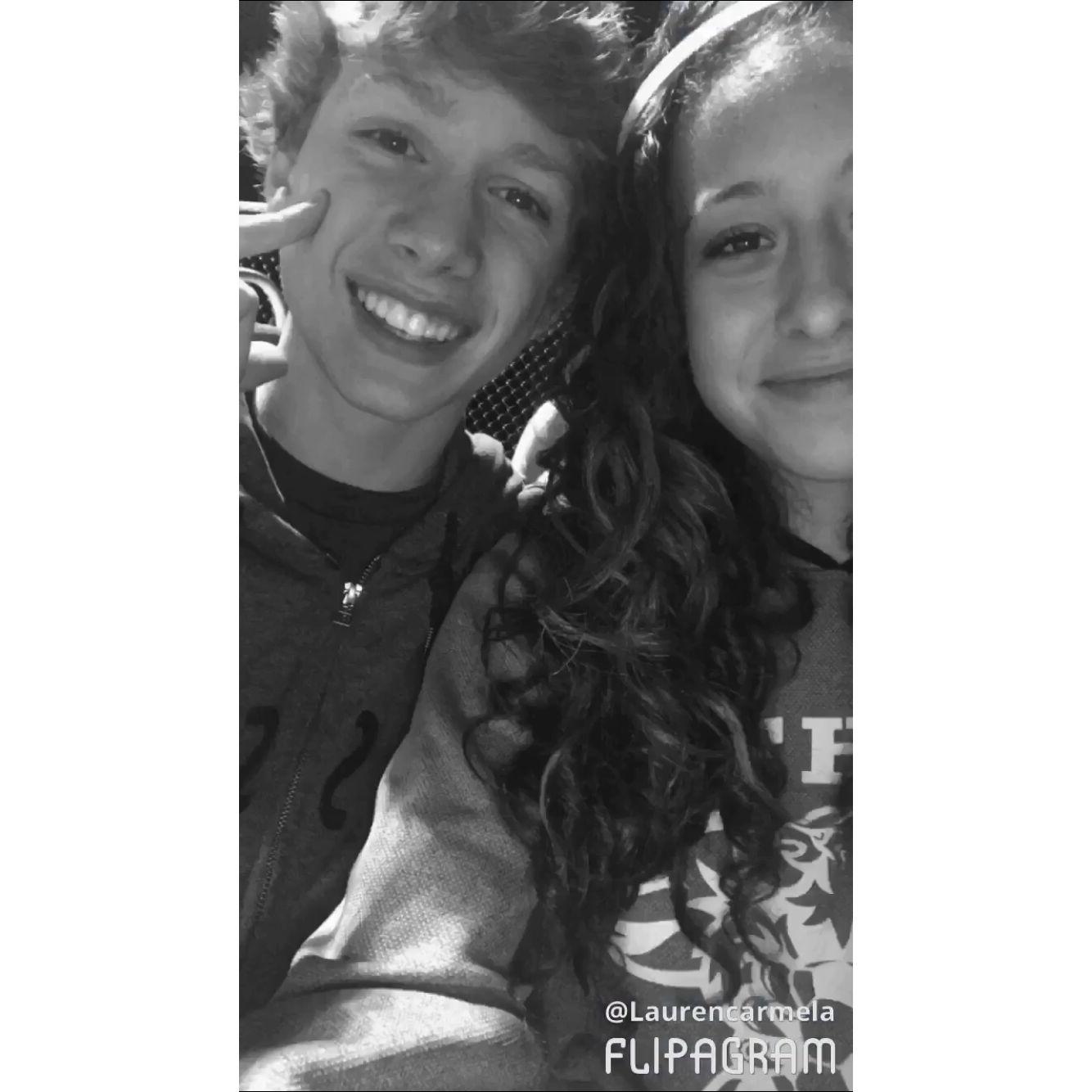 Our first date!