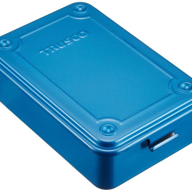 TRUSCO T-150 Trunk Tool Box, 60.2 x 41.3 x 2.0 inches (154 x 105 x 52 cm), Blue
