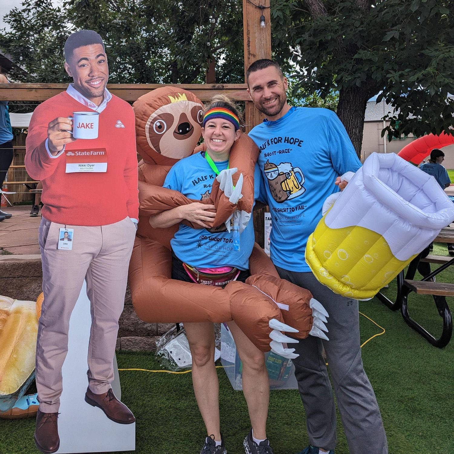 Running a .5k together
