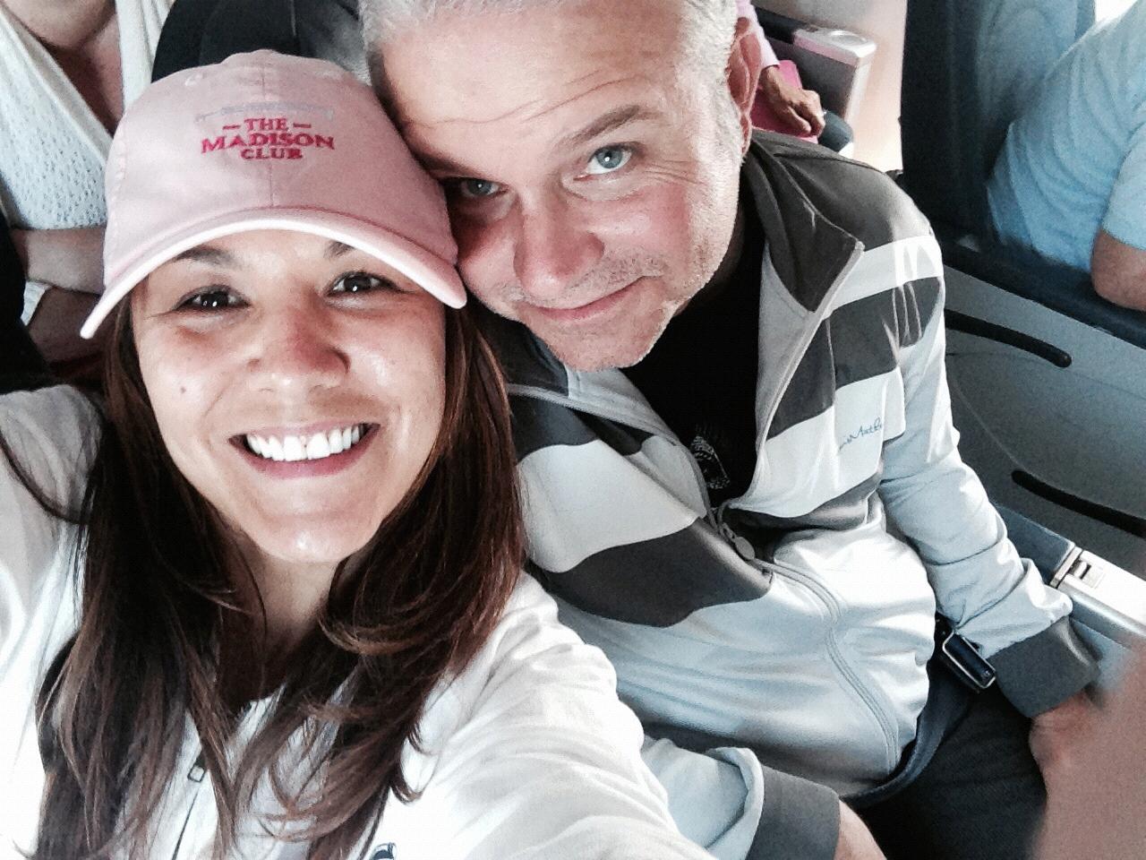 Heading to the Bahamas, August 2014. First trip for Brian with the Lopez family! He survived and didn’t run! That’s when we knew it was true love!! ❤️