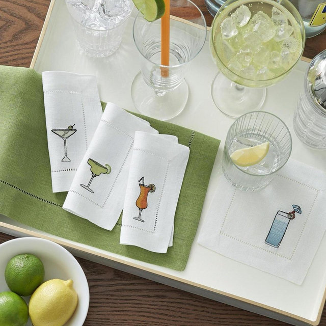 SFERRA Bevande Cocktail Napkin, Set of 4