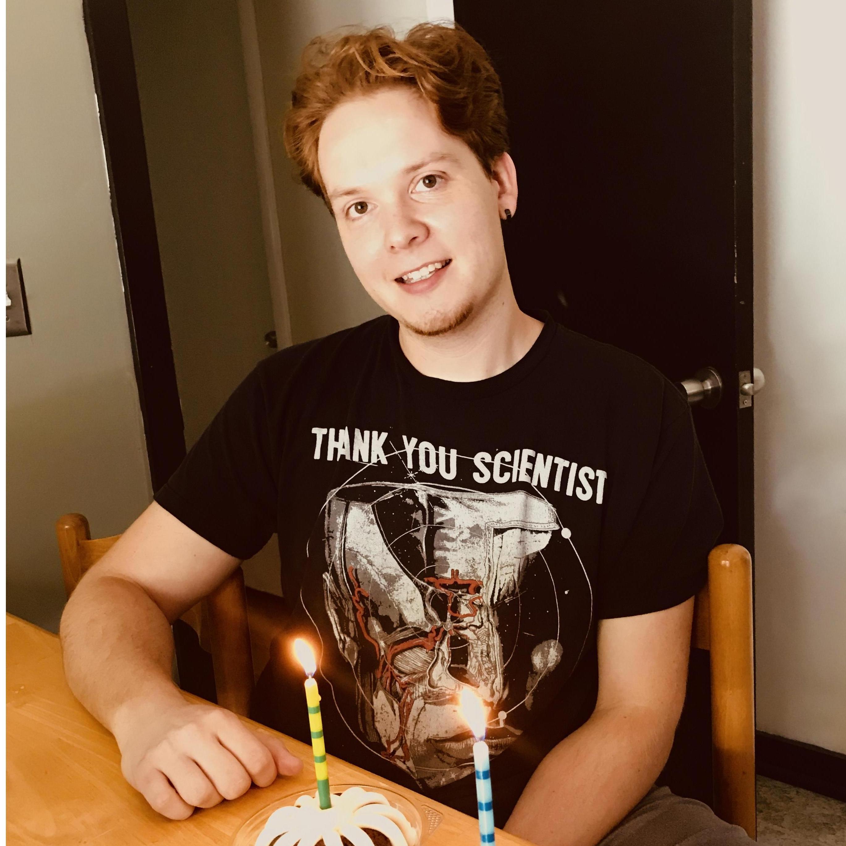 Mini Nothing Bundt Cakes for Ben's 23rd!