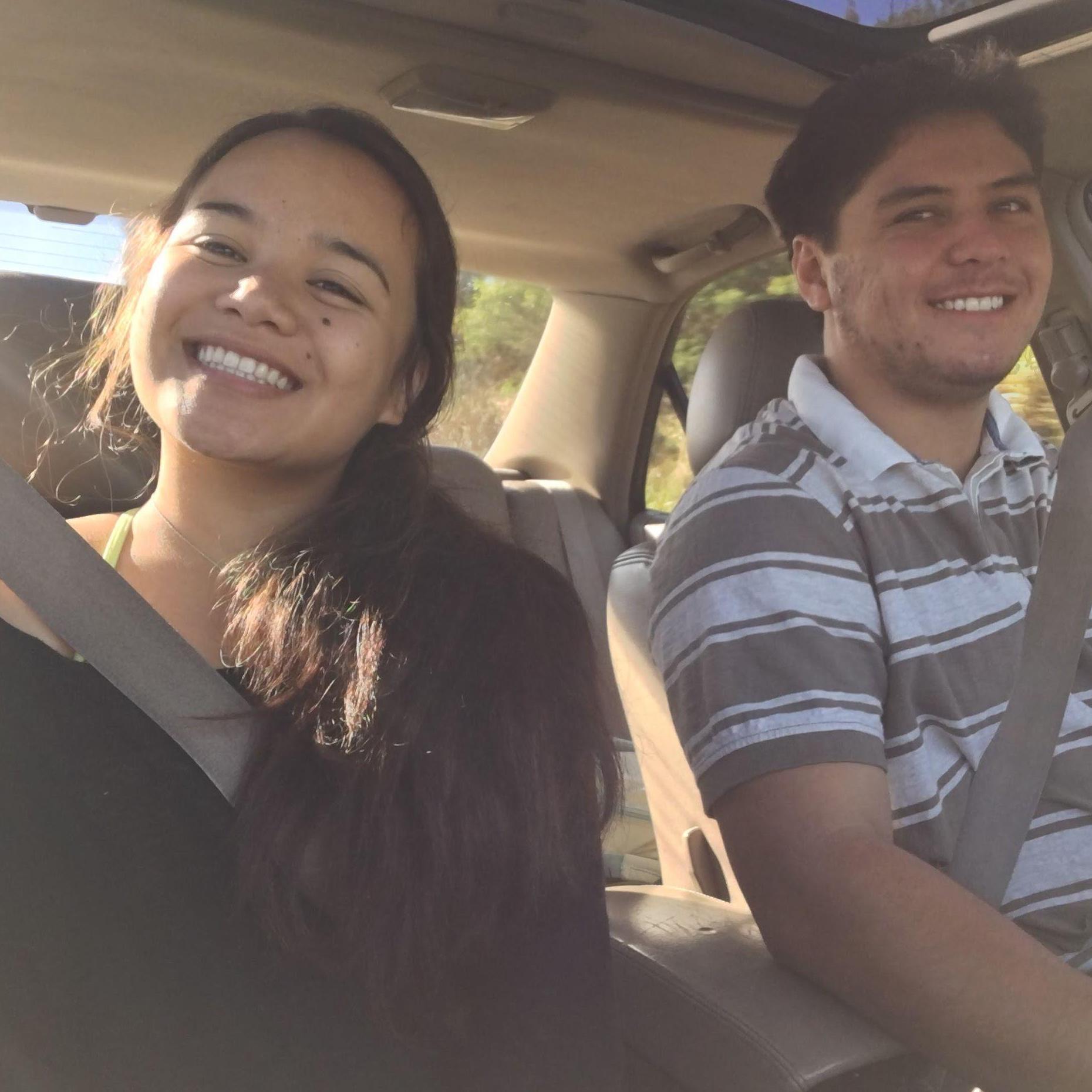 Us in 2016: Taking Chase to the Airport - Maui, HI