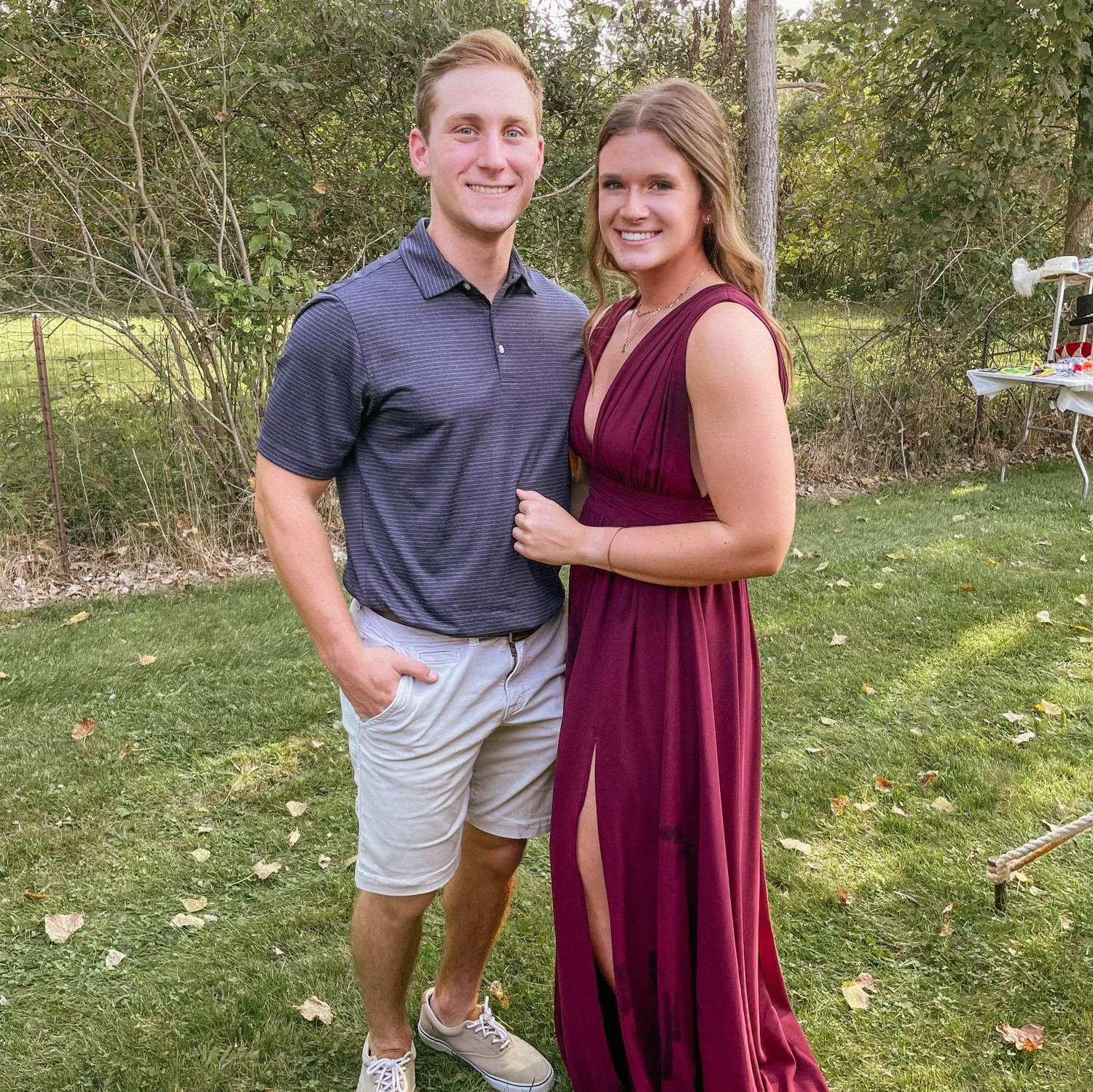 2021- A couple months after we started dating