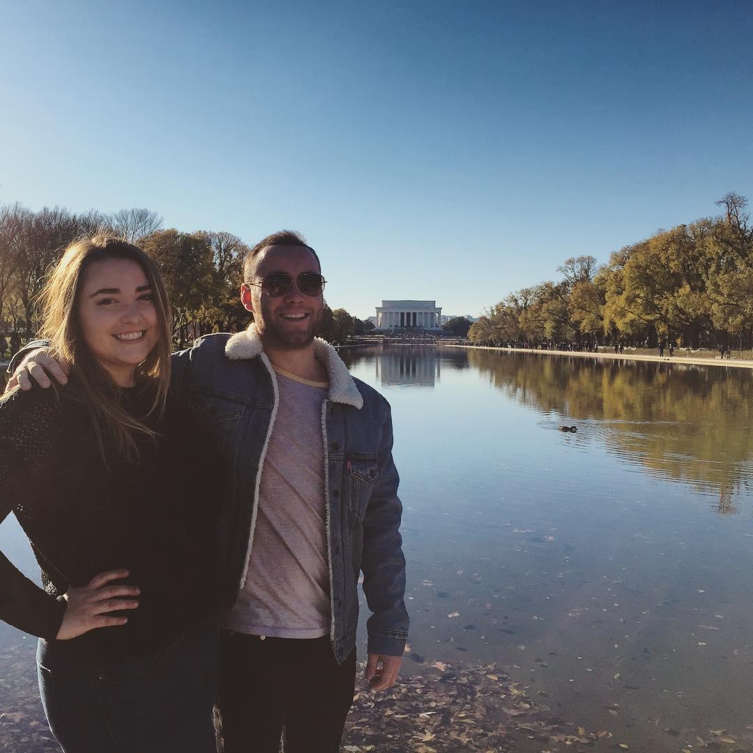 Our first trip to D.C. together!