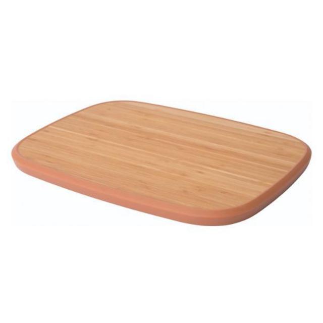 BergHOFF Leo 14.5" Bamboo Cutting Board Anti-Slip, Pink