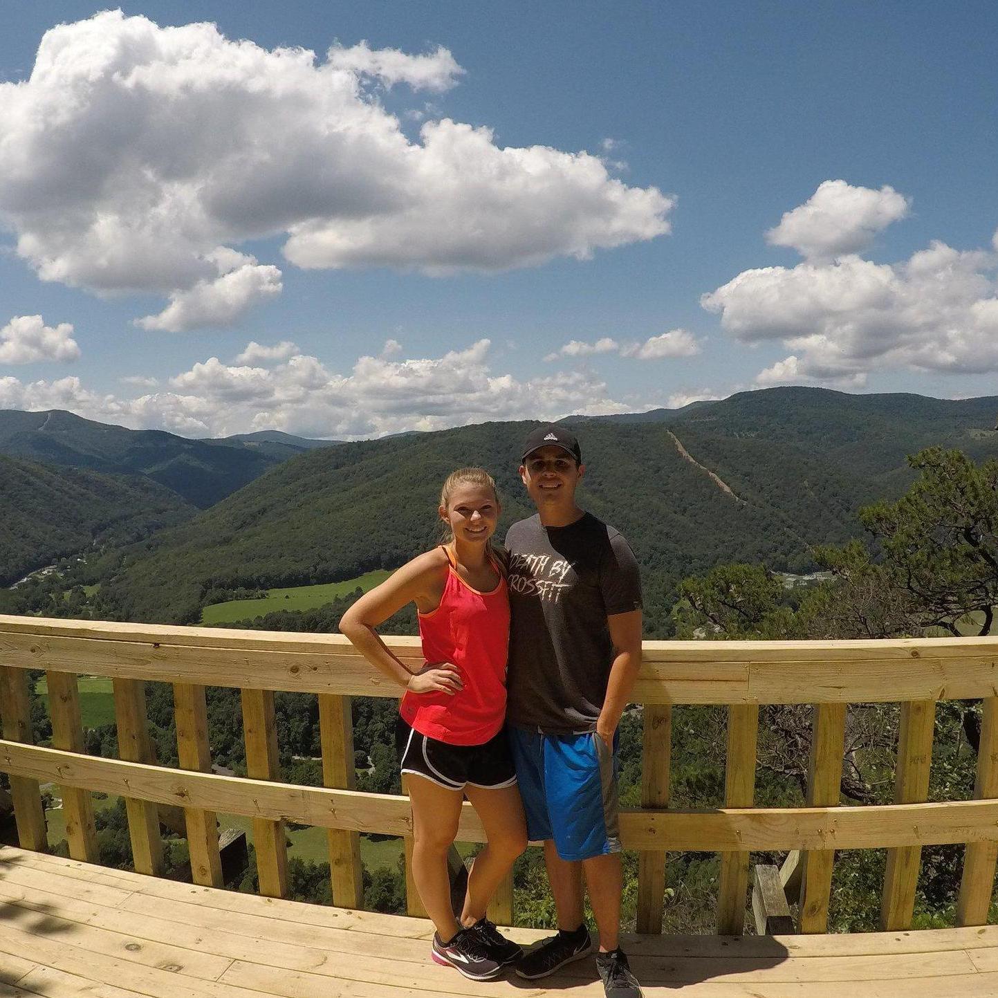 Seneca Rocks - it was so pretty!!
