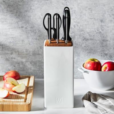 Zwilling Pro 6-Piece Ceramic Block Knife Set