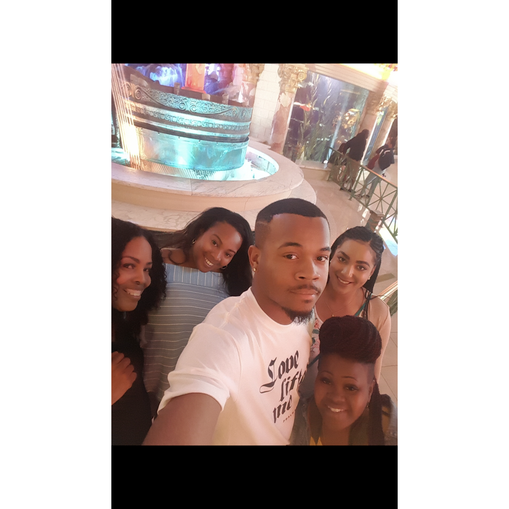 Vegas with our family