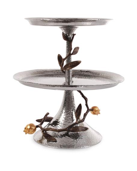 Michael AramPomegranate 2-Tier Etagere