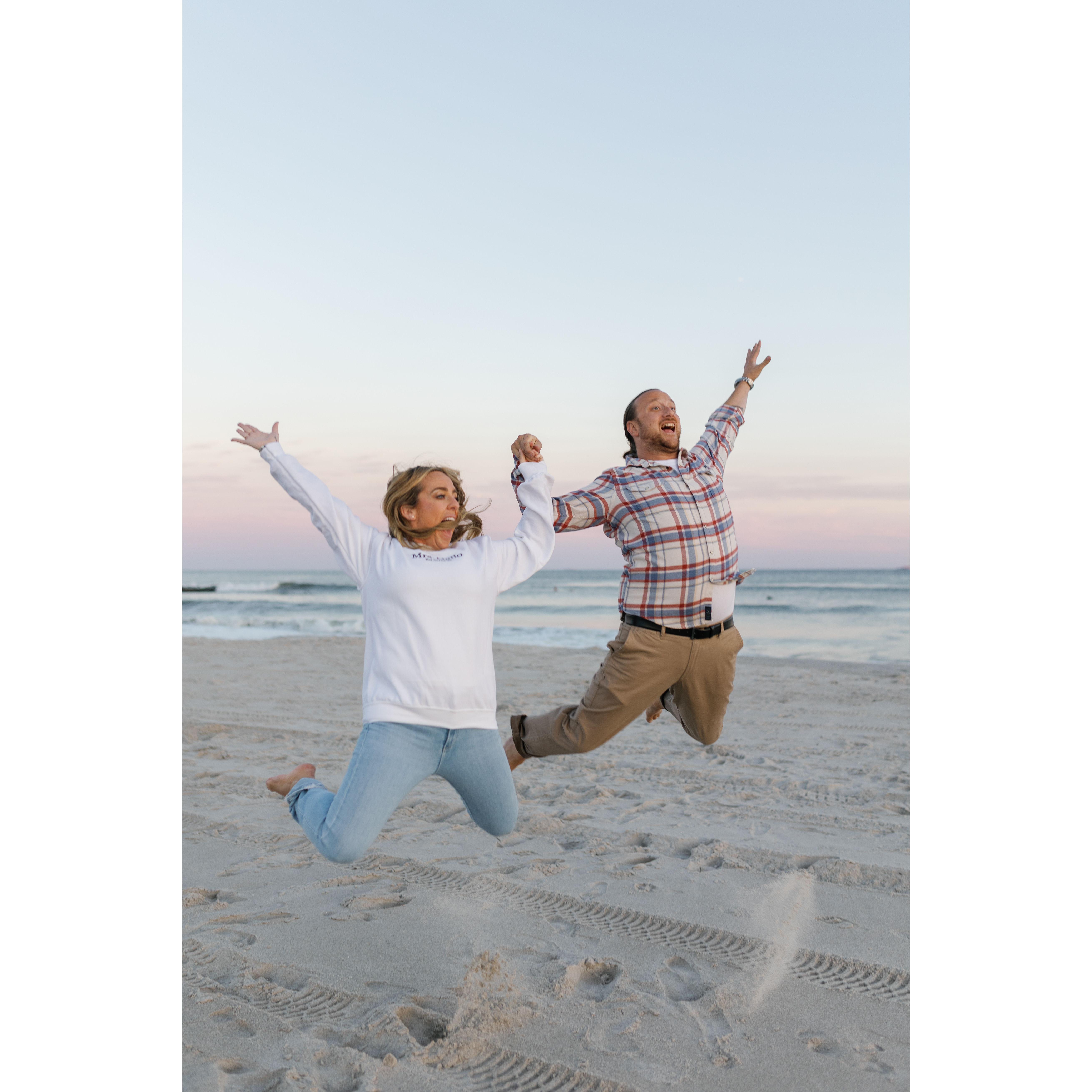 Jump high & hard with intention & heart