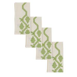 100% Linen Napa Napkins Set of 4 | Sharland England by Louise Roe