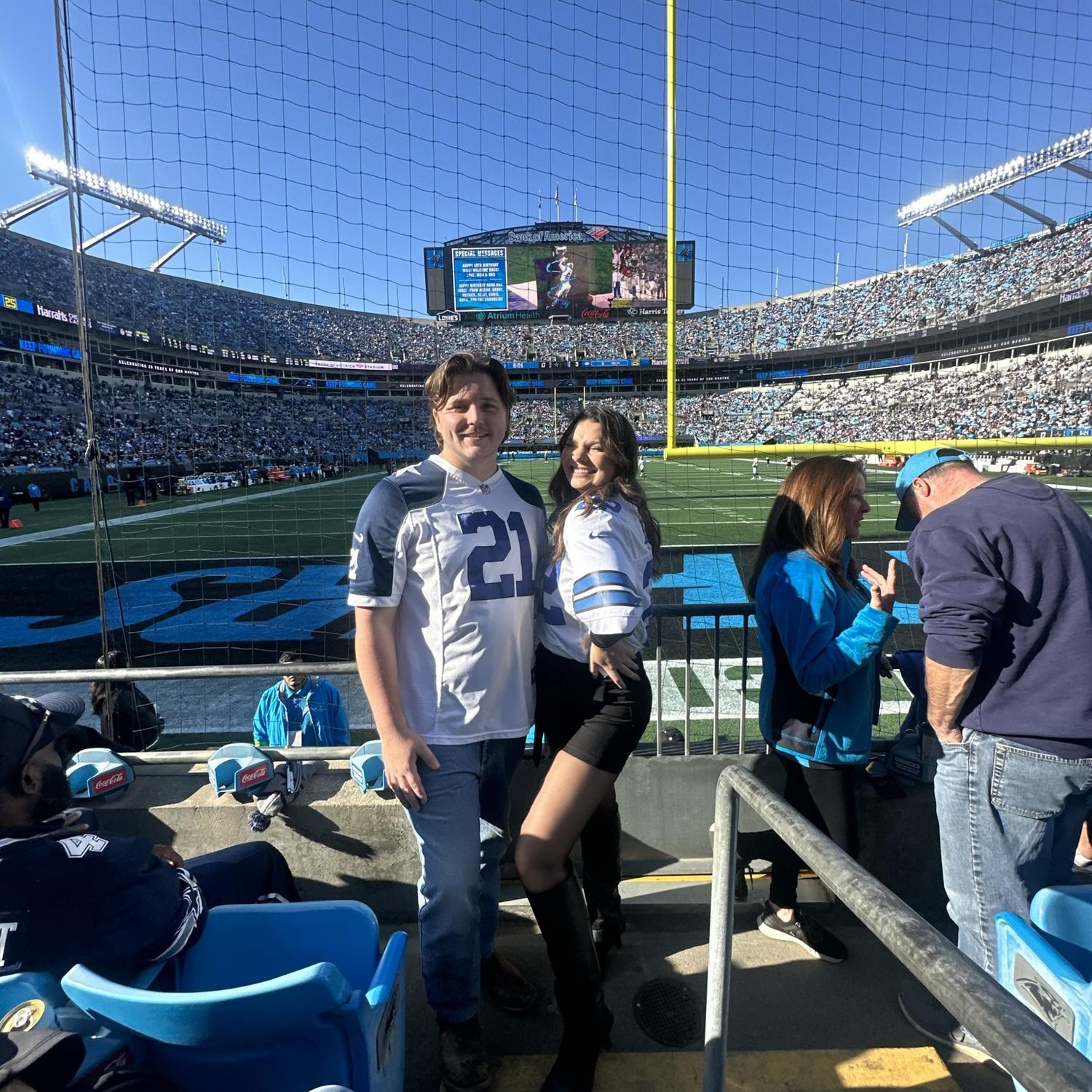 First Cowboys game together