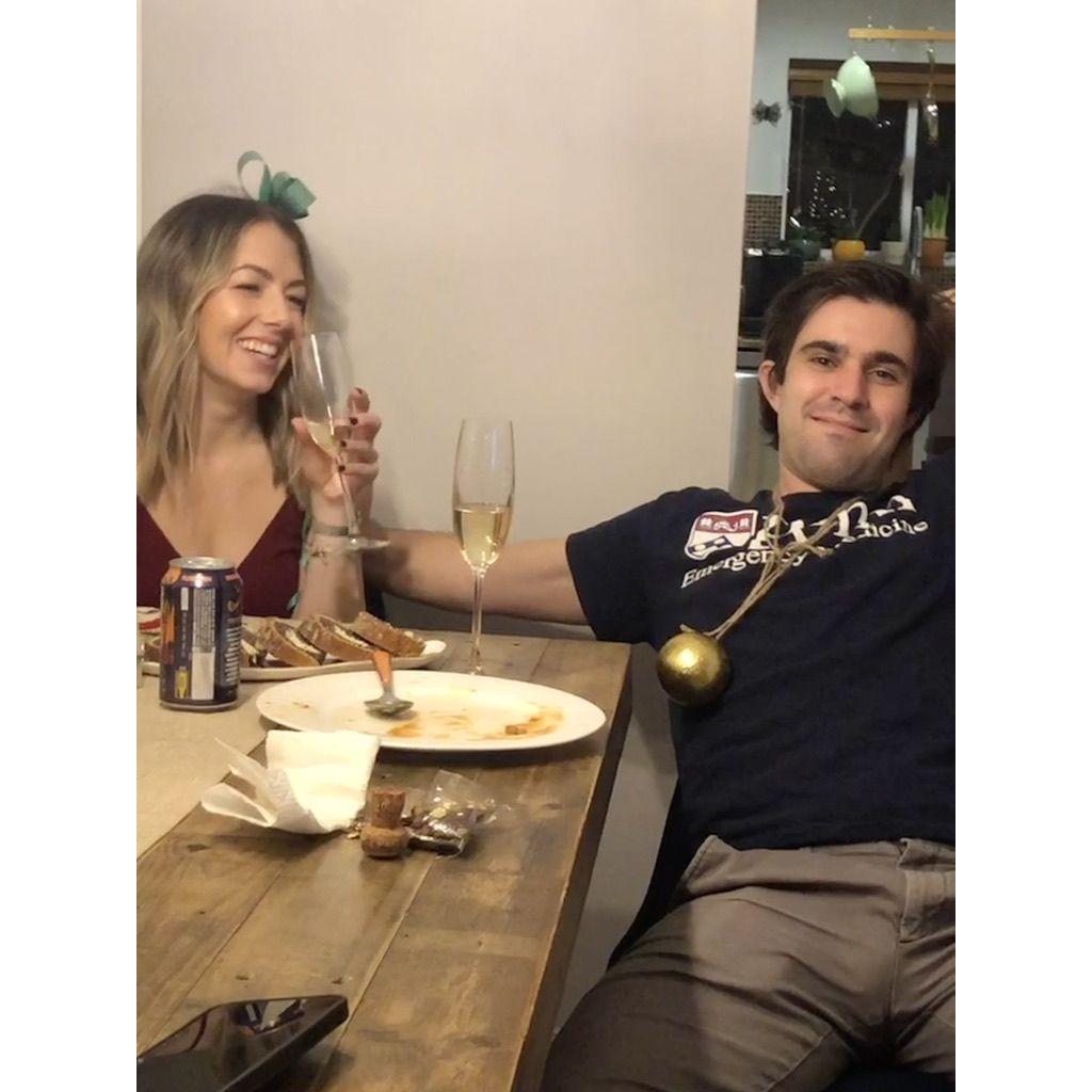 First photo "together".