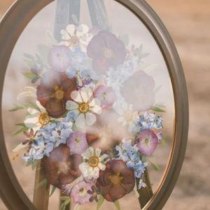 Pressed Wedding Flowers