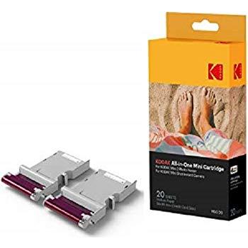 Kodak Dock & Wi-Fi Photo Printer Cartridge PHc – Cartridge Refill & Photo Sheets - 40 Pack
