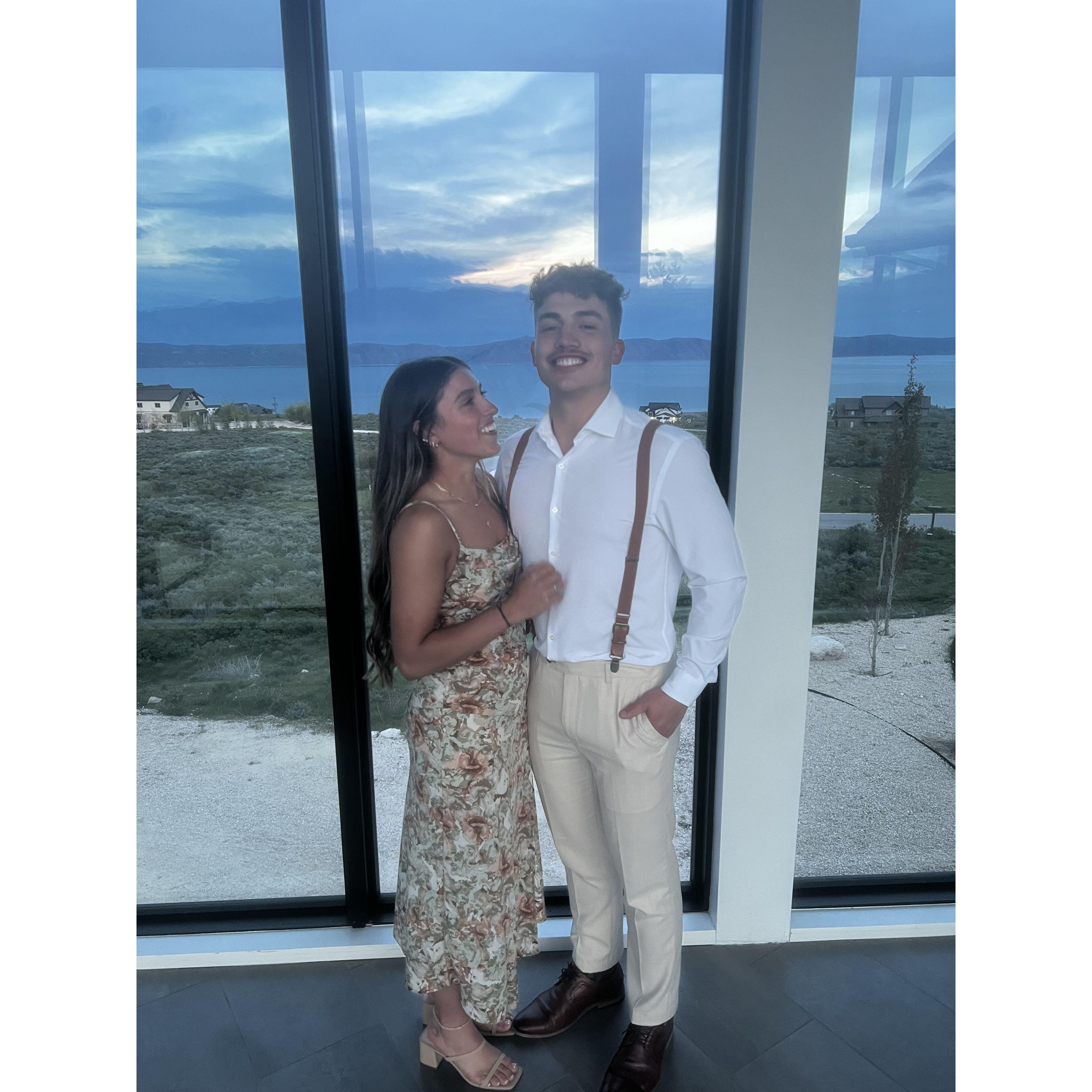 one of our best friend's wedding!