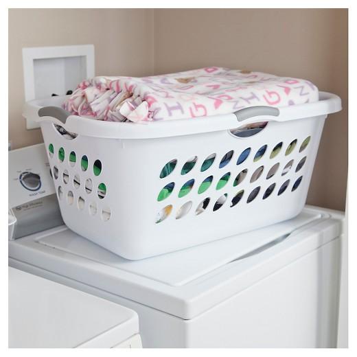 Sterilite® Medium Rectangular Basket - White