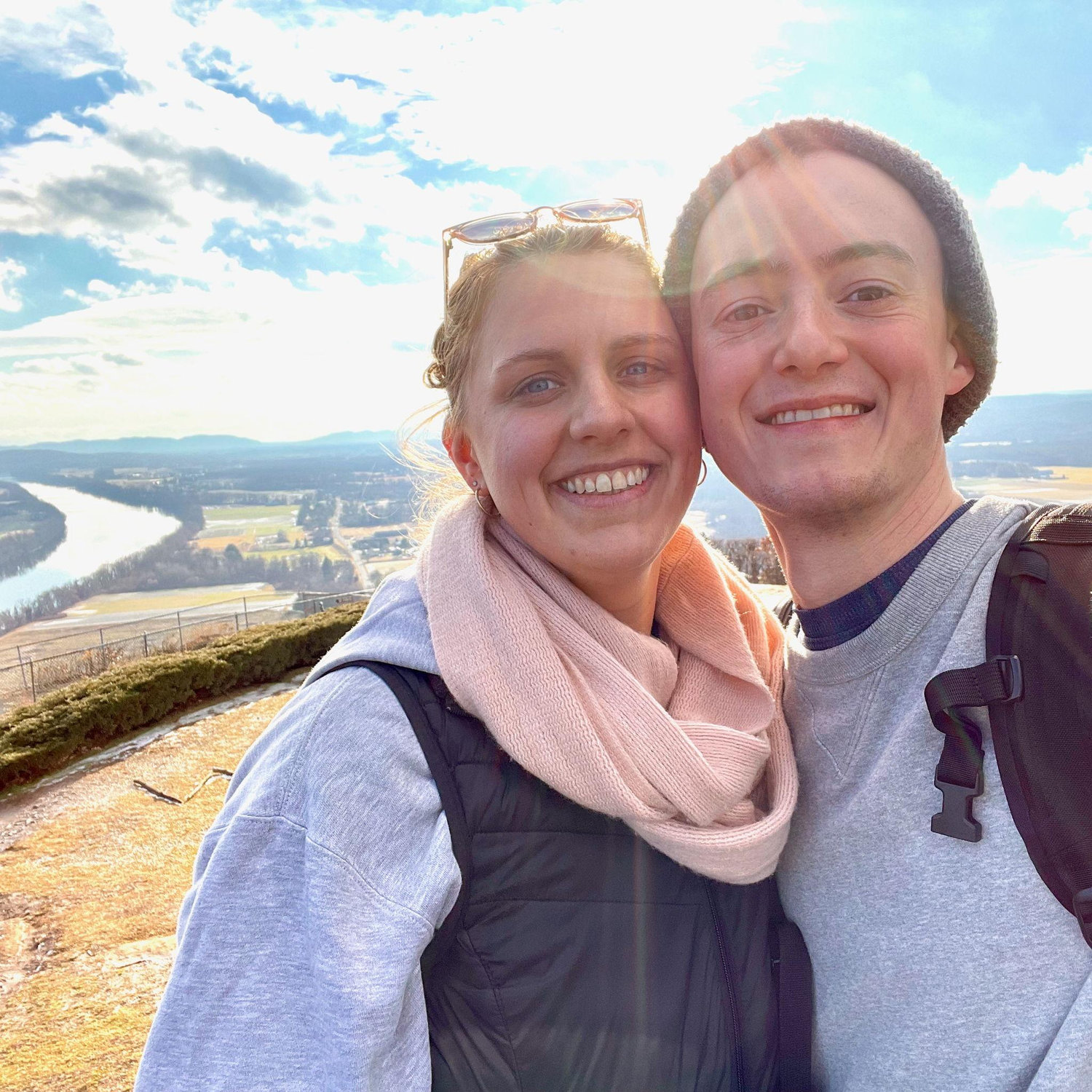 Mount Sugarloaf (Josh's first visit to Emma's hometown in Northampton, Massachusetts) - December 2021