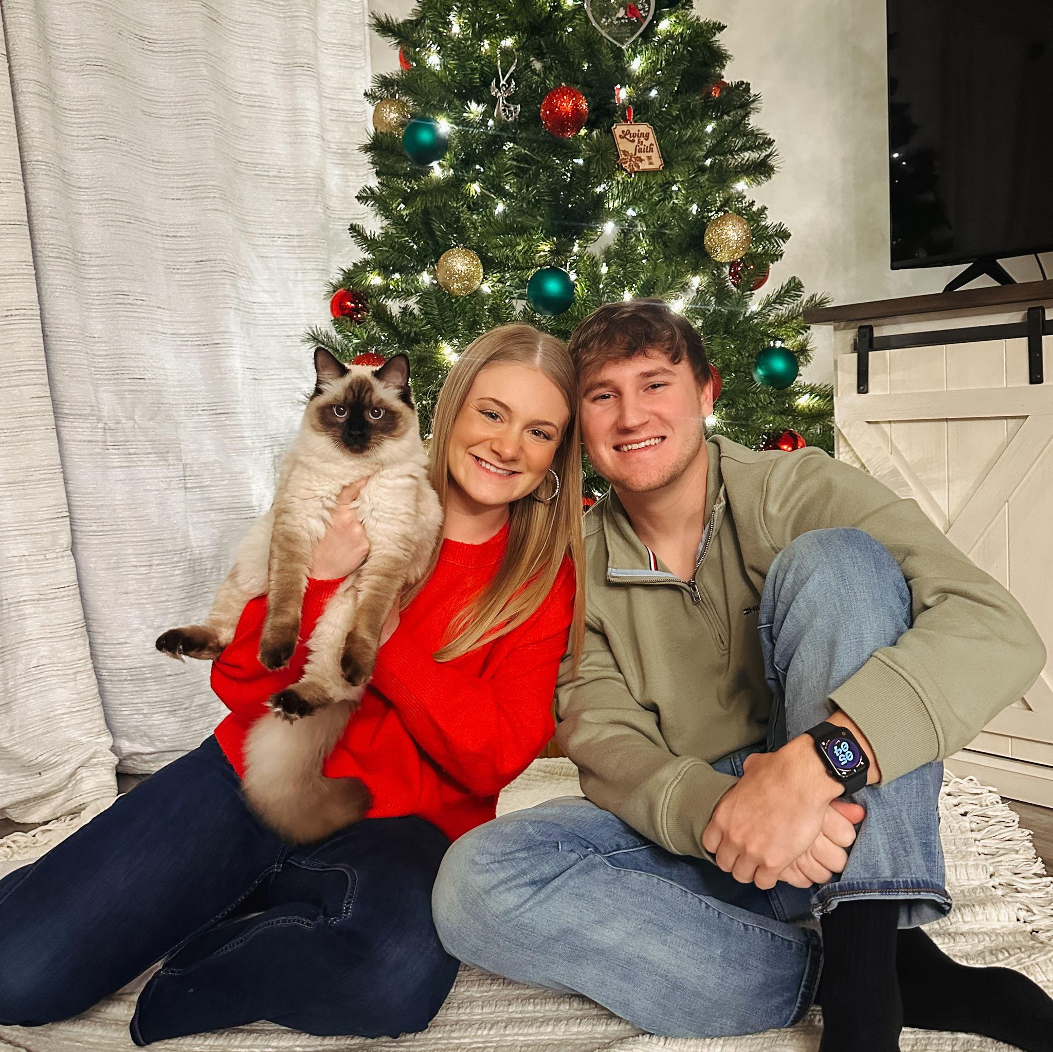 Our first Christmas in our home together