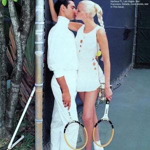 A sweaty tennis lesson